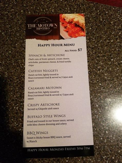 motown bistro|motown bistro menu.